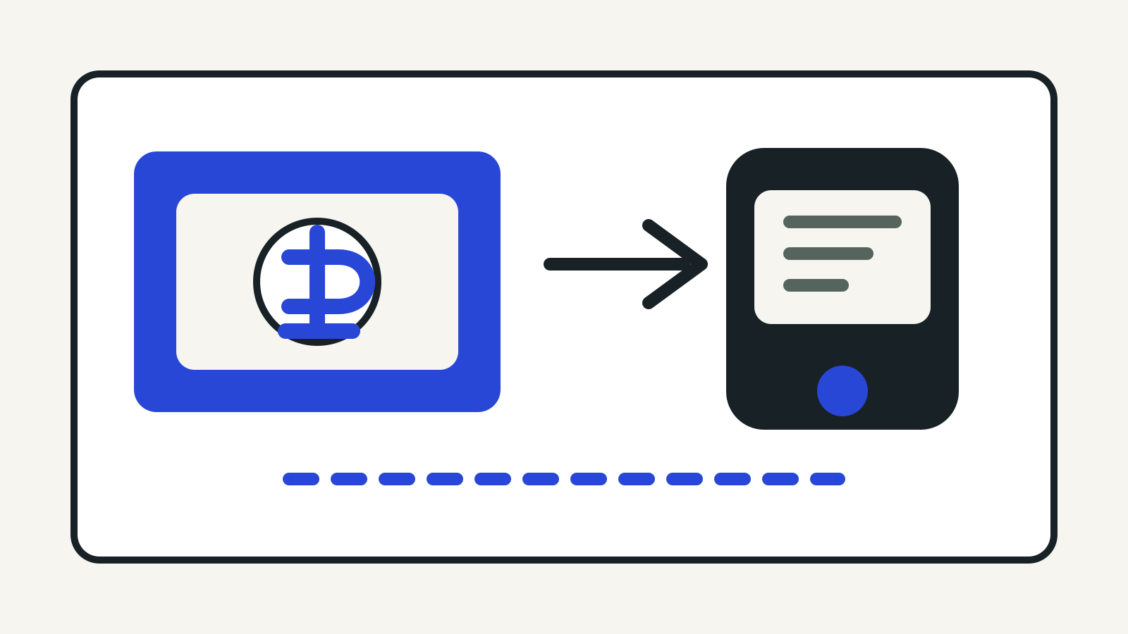 Illustration comparing a UPI Lite balance card with a phone making a regular UPI payment